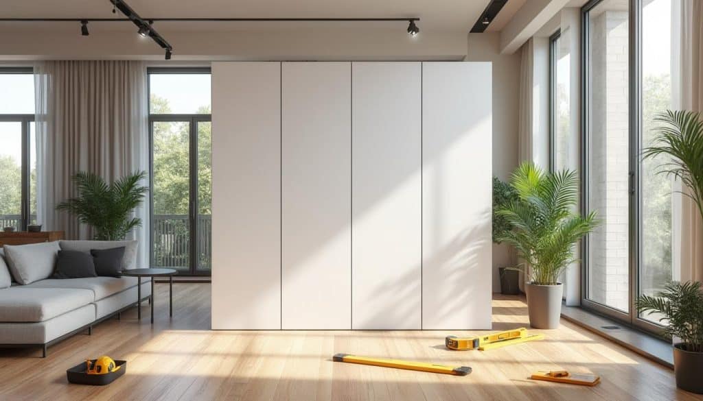 découvrez comment monter une cloison sans percer ni visser dans le sol grâce à des techniques innovantes et des matériaux adaptés. transformez votre espace facilement et rapidement sans endommager votre sol.