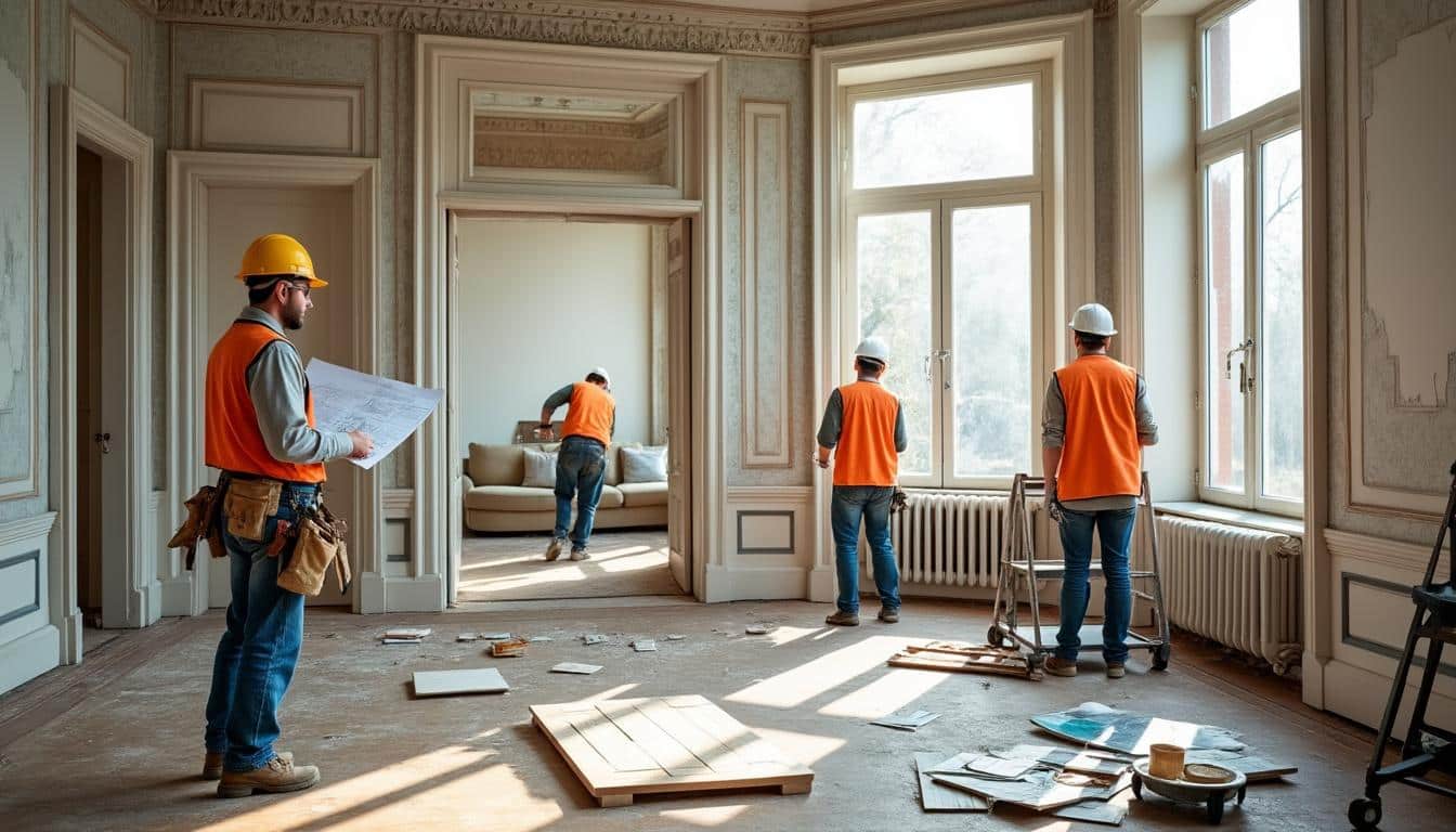 d&eacute;couvrez les &eacute;tapes essentielles pour r&eacute;nover un appartement ancien. apprenez quels travaux confier &agrave; des professionnels pour garantir un r&eacute;sultat de qualit&eacute; et optimiser votre investissement. de la mise aux normes &agrave; la d&eacute;coration, simplifiez votre projet gr&acirc;ce &agrave; nos conseils d'experts.