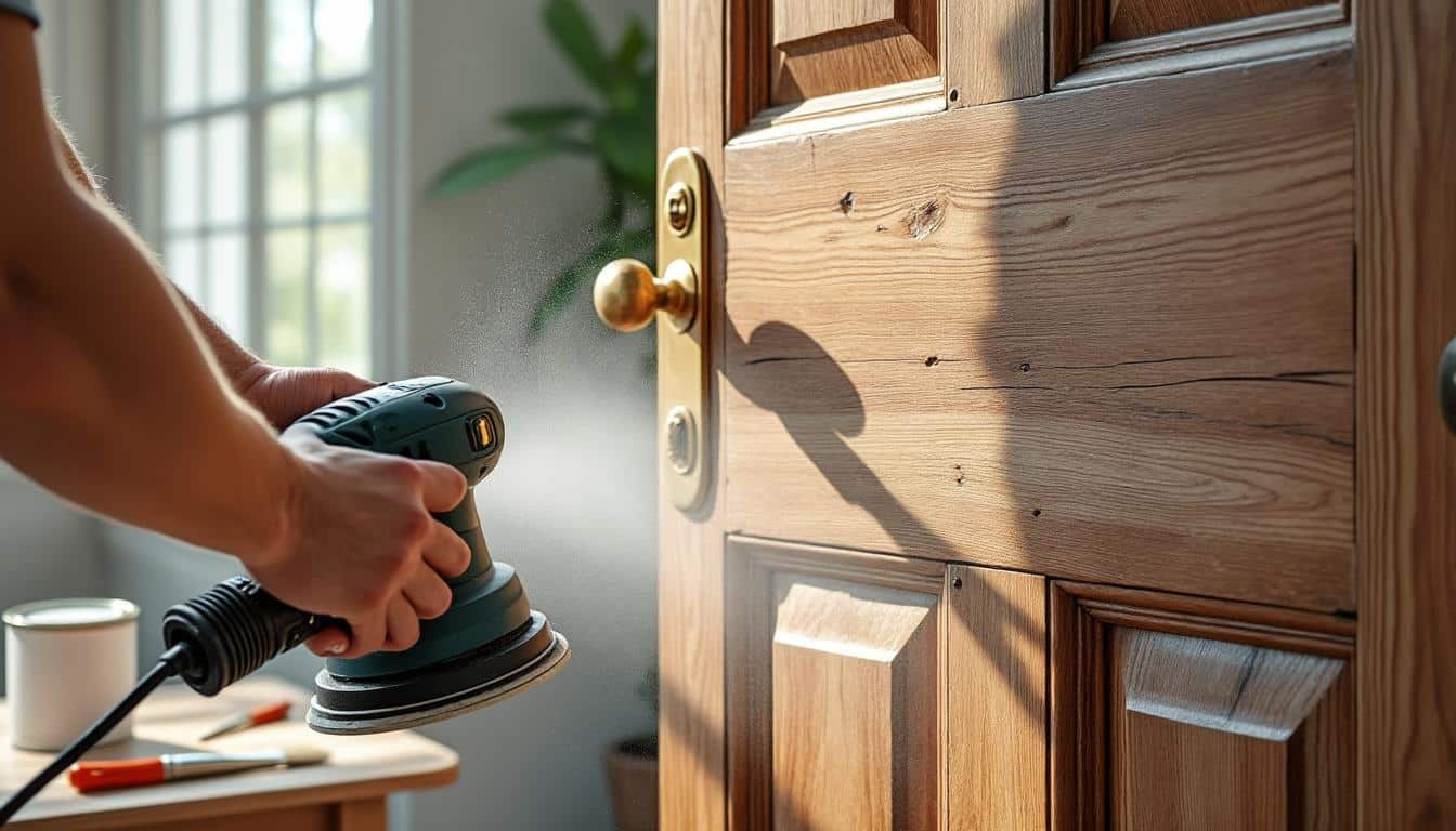 Renover Une Porte En Bois