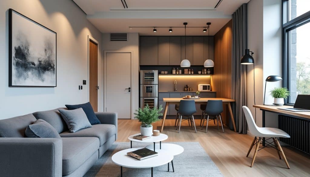 découvrez nos astuces visuelles pour décorer un studio sans le cloisonner. optimisez l'espace et créez des zones distinctes avec style, sans murs ni séparations physiques.