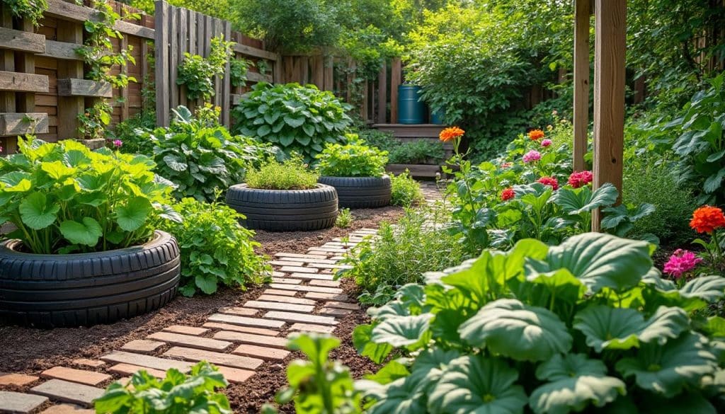 découvrez comment concevoir un jardin 100 % recyclé en utilisant des matériaux durables et éco-responsables pour un espace vert respectueux de l'environnement.