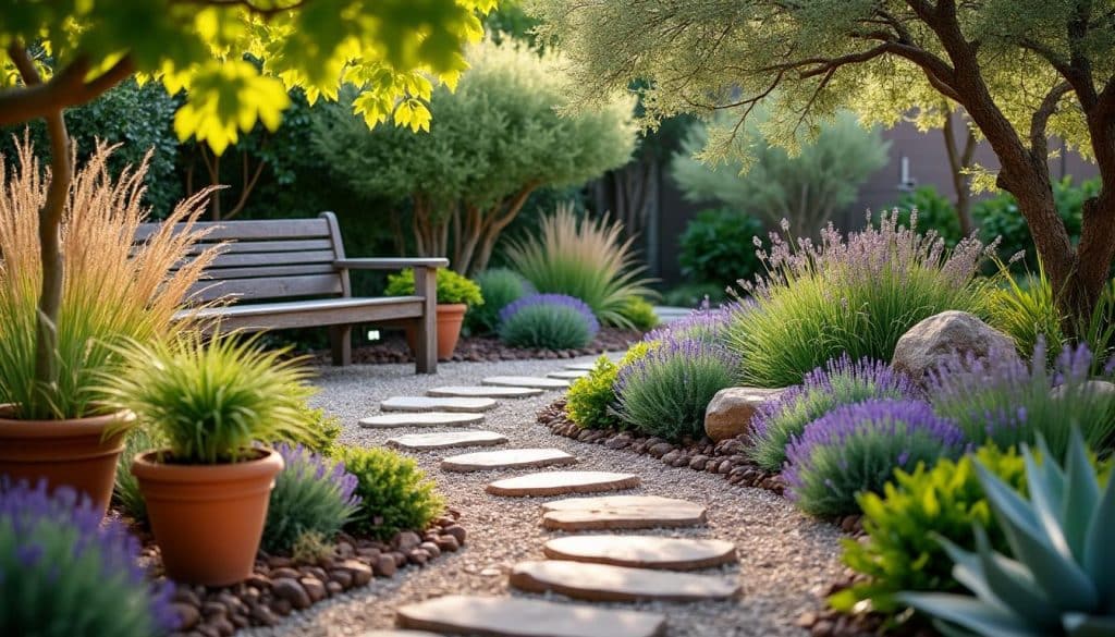 découvrez comment rendre votre jardin agréable et accueillant sans utiliser de gazon ni avoir besoin d'arrosage, grâce à des astuces écologiques et économiques.