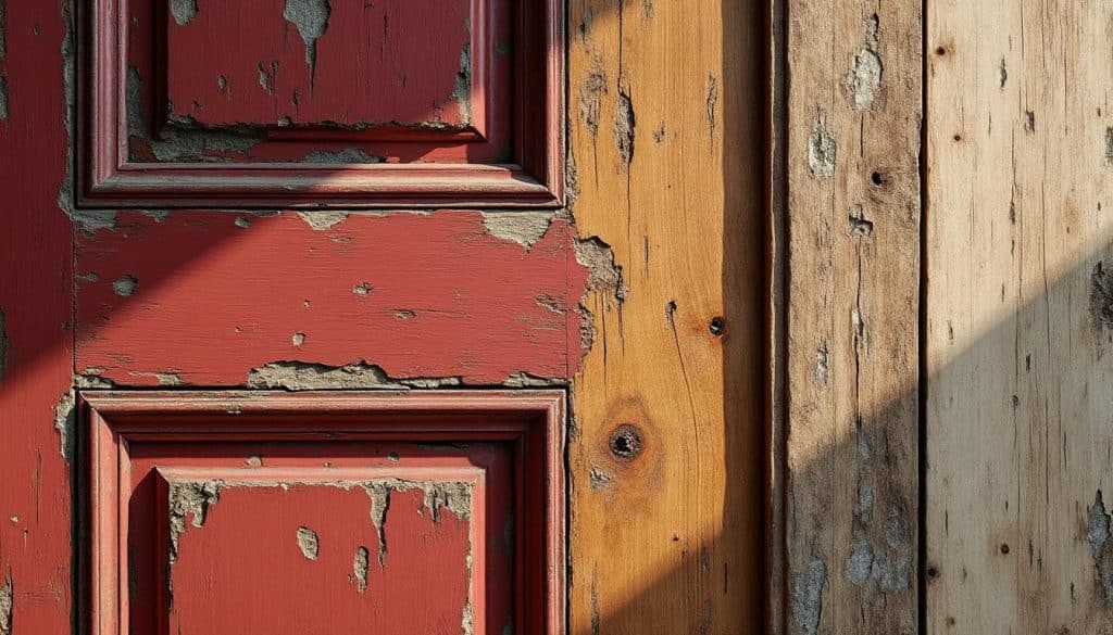 apprenez à rénover une vieille porte intérieure en lui donnant un magnifique effet bois pour un intérieur chaleureux et authentique.