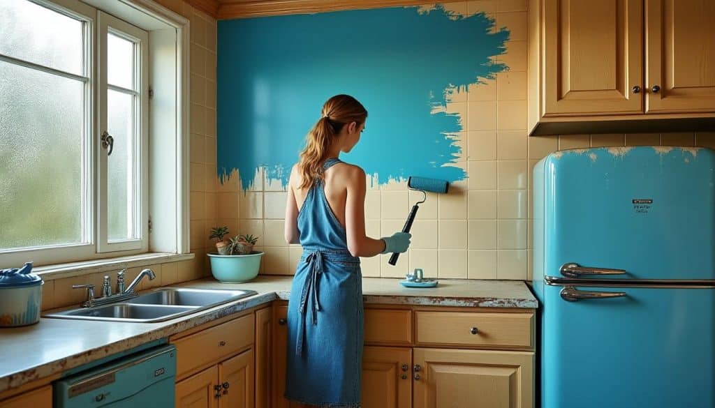 découvrez comment donner un coup de neuf à votre cuisine ancienne en repeignant facilement votre carrelage mural. guide pratique et conseils pour un résultat durable et esthétique.