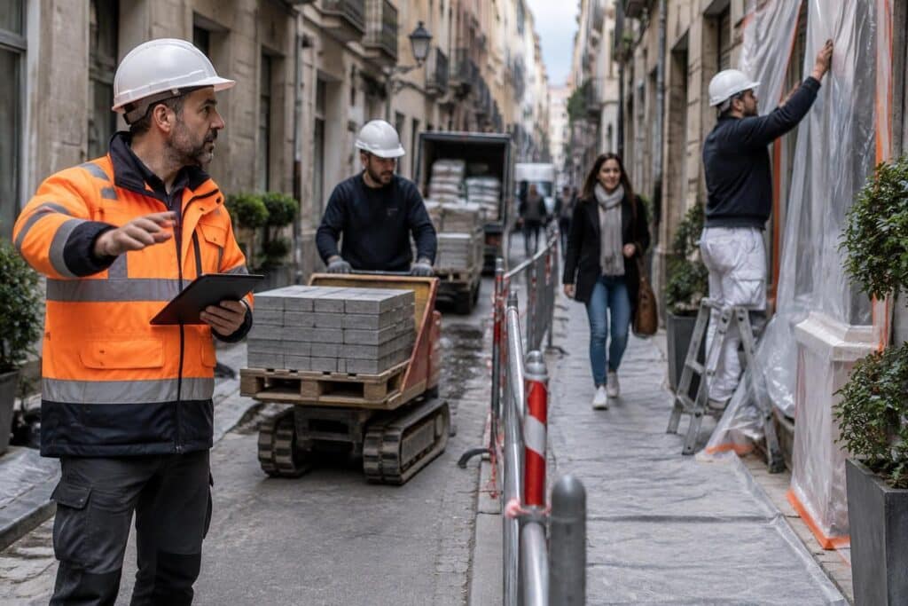 découvrez comment les professionnels s’adaptent aux contraintes d’accès et de voisinage pour organiser leurs interventions efficacement et en toute sérénité.