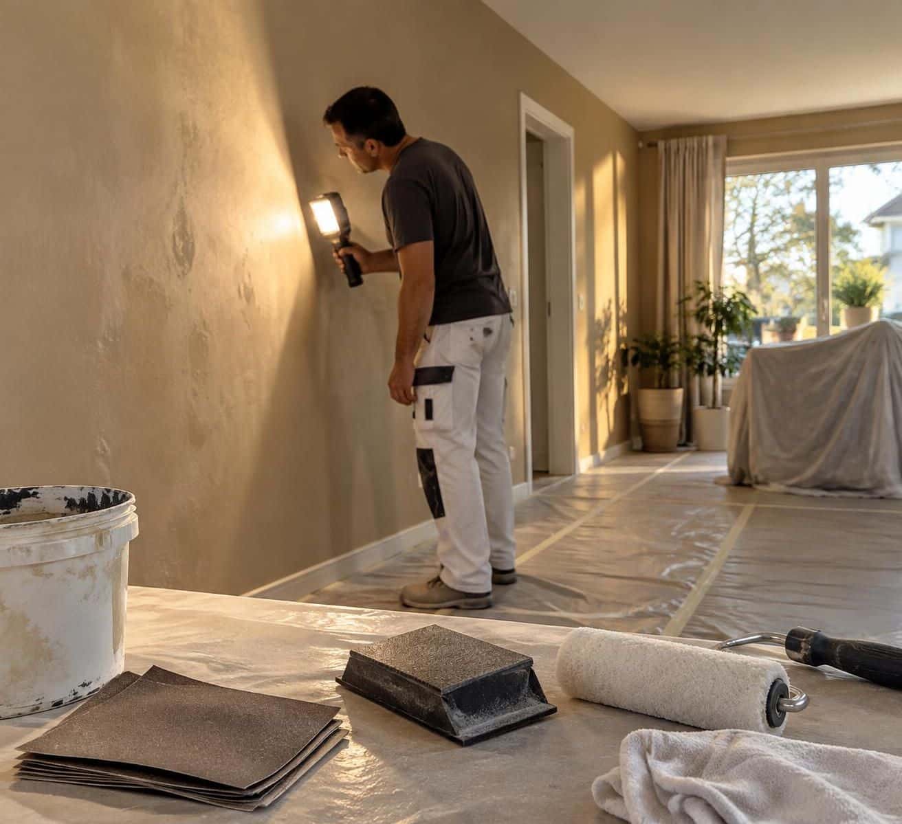 d&eacute;couvrez comment repeindre un mur d&eacute;j&agrave; peint en satin sans laisser de traces : pr&eacute;paration, choix de la peinture et gestes pour un r&eacute;sultat uniforme.