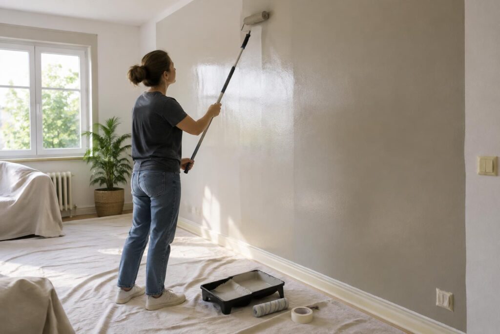 apprenez à repeindre un mur déjà peint en satin sans traces : préparation, ponçage, choix de la peinture et conseils d’application.